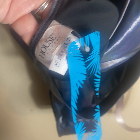 COPY - House of CB nereid iridescent grey one piece NWT large - Picture 8 of 8